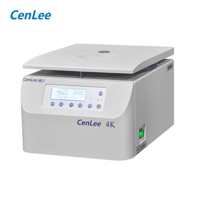 प्लाज्मा सेंट्रीफ्यूज पीआरपी सेंट्रीफ्यूज बेंचटॉप कम गति 4000rpm में 300ml रक्त / प्लाज्मा / सीरम सेंट्रीग मशीन के साथ