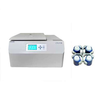अच्छी कीमत Table Top Low Speed Refrigerated Centrifuge with 4 x 500 ml Capacity and 5350r/min Max Speed ऑनलाइन