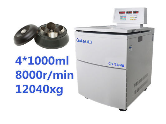 अच्छी कीमत 64800xg 4L तल स्थायी अपकेंद्रित्र सुपरस्पीड 25000r / न्यूनतम असंतुलन संरक्षण ऑनलाइन