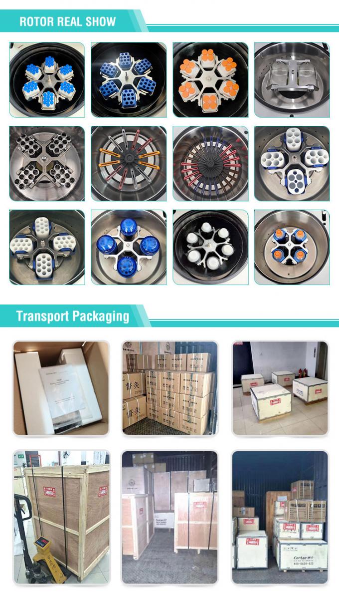 TGL-16 16000rpm 90ml टेबल टॉप रेफ्रिजरेटेड रेफ्रिजरेटर पर्यावरण के अनुकूल रेफ्रिजरेटर के साथ,मल्टीपर्पज लैब सेंट्रिफ्यूज मशीन 7