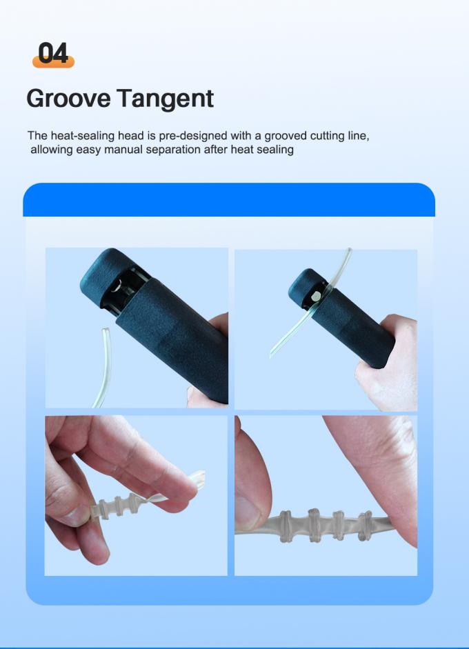 सीएनली पीवीसी ब्लड बैग ट्यूब सीलर अस्पताल के लिए, ट्यूब सीलर मशीन ब्लड बैंक के लिए 2