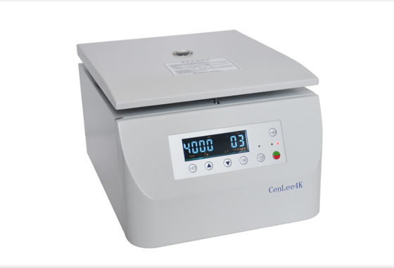 एकल चरण प्रयोगशाला अपकेंद्रित्र मशीन 4000rpm
