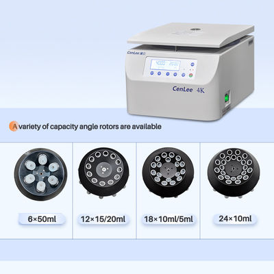Cenlee 4K 4000rpm prp केन्द्रापसारक उपकरण रक्त पृथक्करण के लिए 50ml निरंतर केन्द्रापसारक