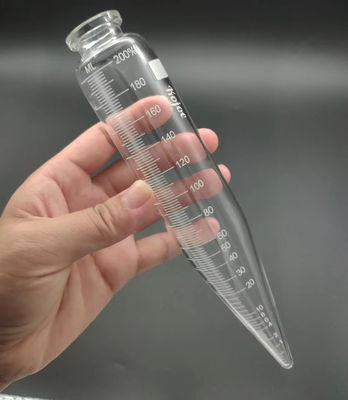 अच्छी कीमत शंकुदार बेलनाकार आकार कांच सेंट्रीफ्यूज ट्यूब 100ml सेंट्रीफ्यूज मशीन के लिए ऑनलाइन
