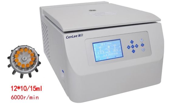 अच्छी कीमत CenLee6R 6000r/मिनट एलसीडी डिस्प्ले कम स्पीड क्लिनिकल बेंचटॉप सेंट्रीफ्यूज रेफ्रिजरेटेड ऑनलाइन