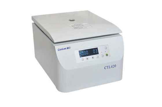 अच्छी कीमत CTL420 4200rpm 5/15/20/50ml बेंचटॉप क्षैतिज स्विंग आउट रोटर पीआरपी केन्द्रापसारक मशीन ऑनलाइन