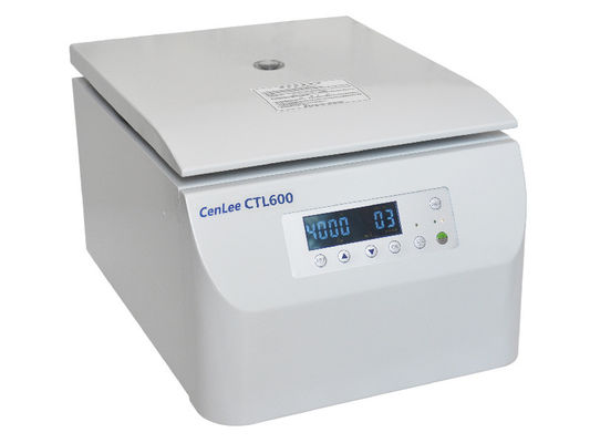 CTL600 वैक्यूम प्रयोगशाला चिकित्सा के लिए केन्द्रापसारक मशीन 6000rpm प्रयोगशाला उपयोग के लिए कम गति केन्द्रापसारक 15 ml 50 ml ट्यूब